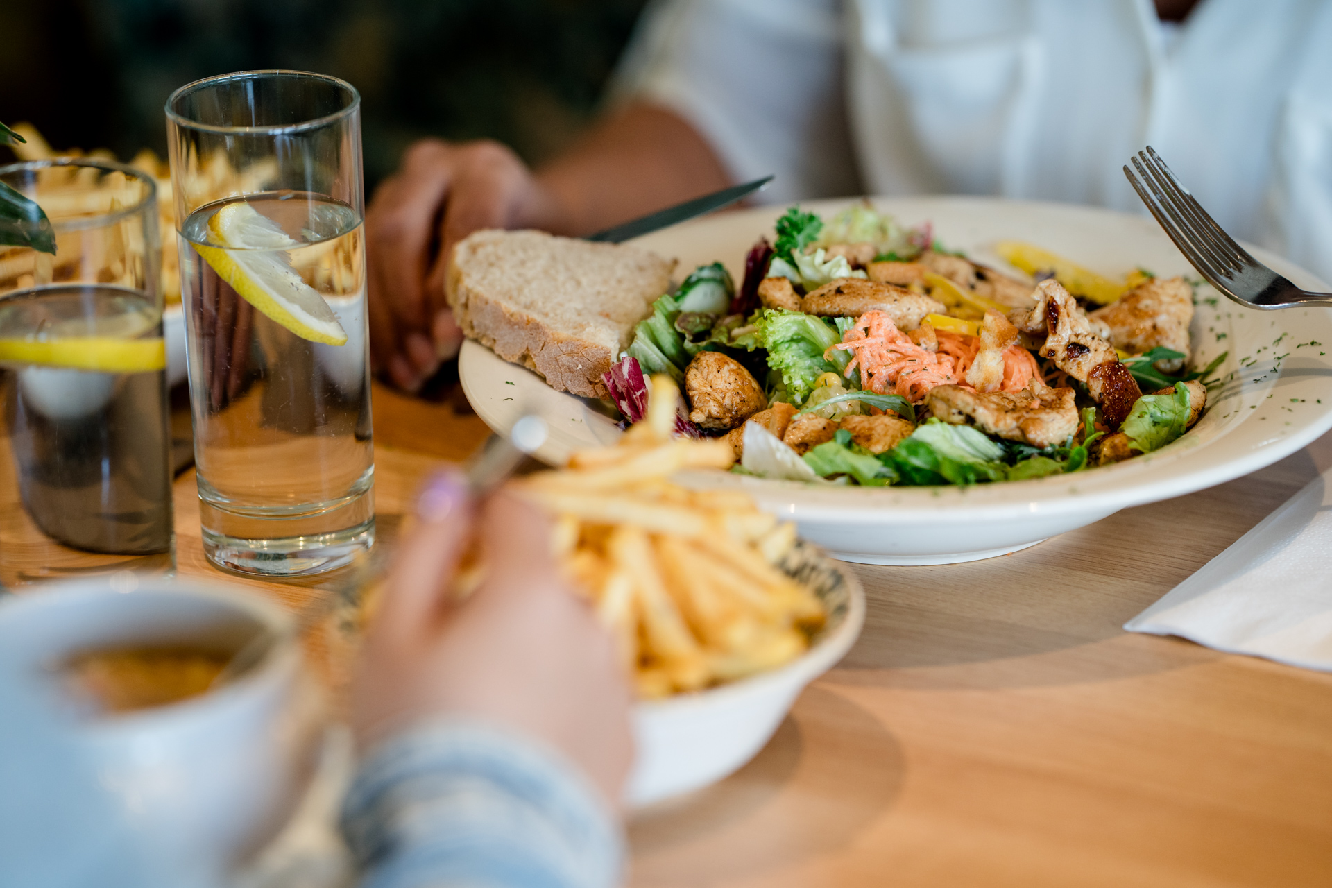 Speisen im Schlemmertreff