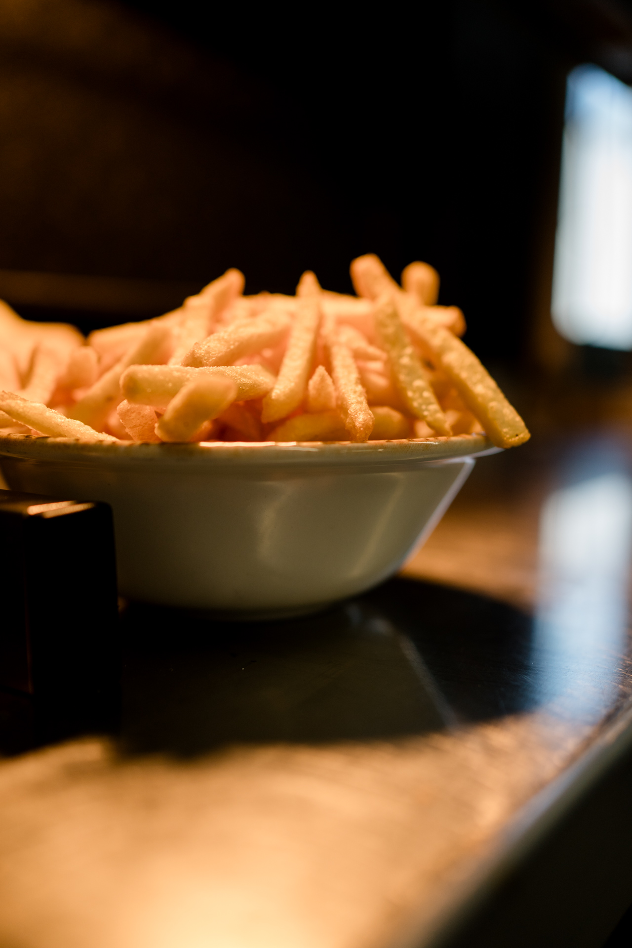 Speisekarte und Speisen